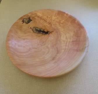 Macrocarpa platter by Bill Burden